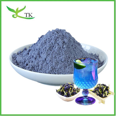 Blue Butterfly Pea Flower Plant Extract Powder For Tea Water Soluble