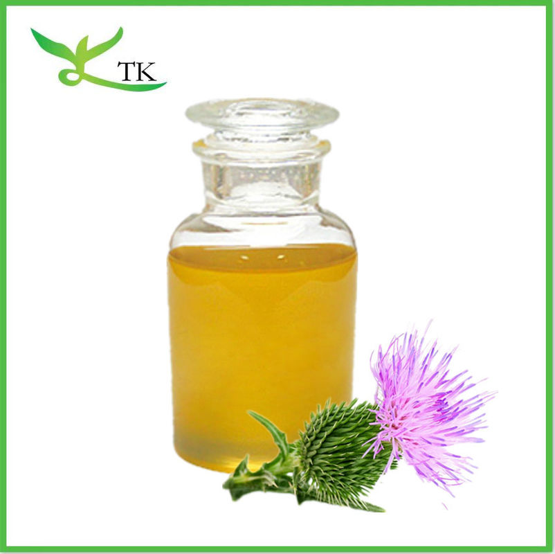 Natural Cold Pressed Silybum Marianum Seed Oil For Liver Protection Milk Thistle Seed Oil