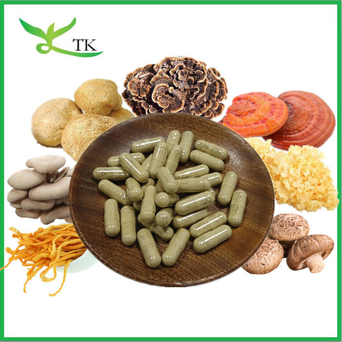 Wholesale Price Bulk Mushroom Capsules Complex Mushroom Extract Supplements