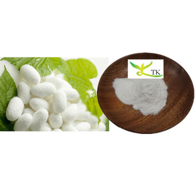 100% Pure Natural Hydrolyzable Silk Fibroin Powder Silk Powder Silk Peptide Powder