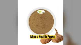 Black Maca Root Extract Boosts Men Health
