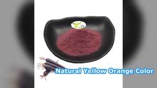 Natural Yellow Orange Food Coloring
